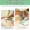 Magnetic Seam Guide for Sewing Machine,Multifunctional Hem Guide with Needle