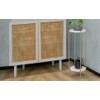 ALPOME Gold Plant Stand Indoor Tall - 2 Tier White