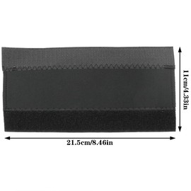 AYLIFU 2PCS Bike Frame Chain Protective Guard Pads and 2 Sets Bike Chain Stickers for Road Bike Mountain Bike Chain (2+2, Black)