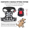 PoyPet No Pull Dog Harness, [Neck Release] Reflective Adjustable No