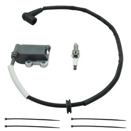 502846401 Ignition Coil for Husqvarna 150BT 350BT 150BF 350BF Backpack blower with Spark Plug,Replaces Coil 511492901