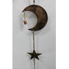 Sun Moon Star Hanging Chime Recycled Iron Wind Chime Sun