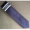 Club Room Men's Classic Neck Tie Navy Blue/Red Grid MSRP