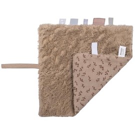Snoozebaby Baby Comforter - Cuddly Blankets Organic - Cuddle Blankets - Brown - Hazel Brown