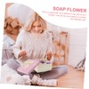 SAFIGLE 1 PC Square Soap Rose present Box Beautiful Artificial