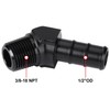 Podavelle 3/8 NPT Male to 1/2 Hose Barb Fitting Adapter