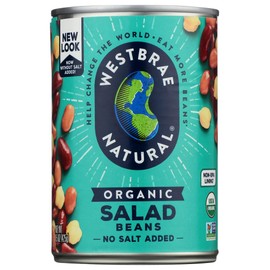 Westbrae Organic Salad Beans-15 Oz-3 Pack