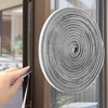 RAINFLOW Weather Stripping Door Seal-16.4Ft Weather Stripping,Self-Adhesive Pile Weather Stripping