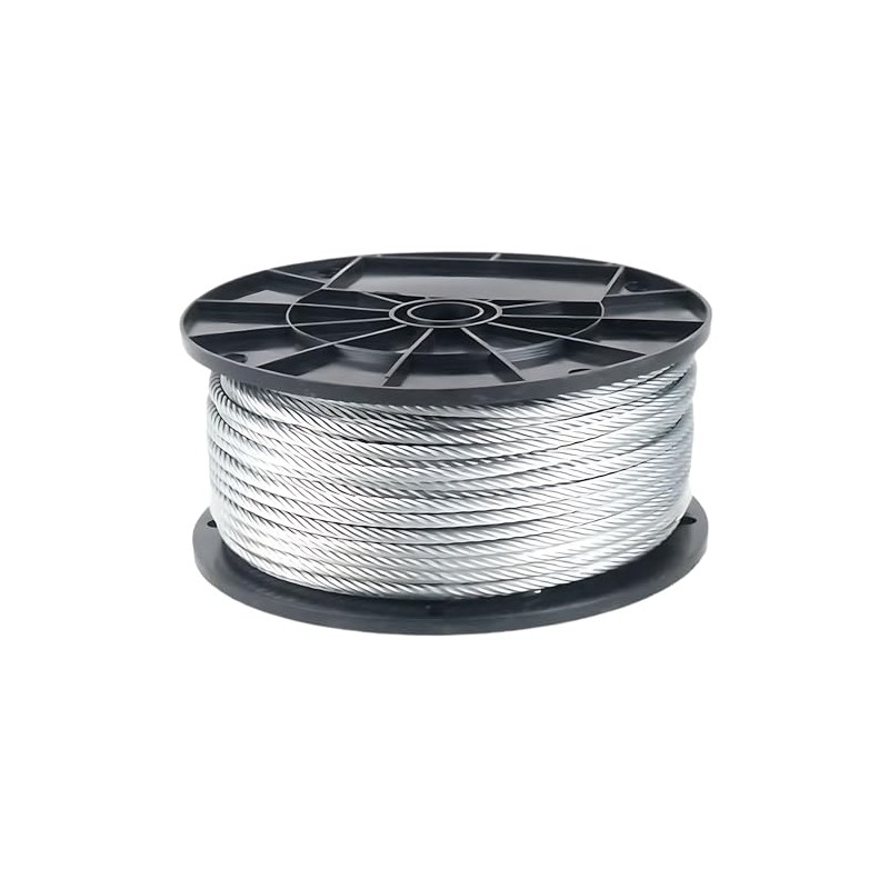 316 Stainless Steel Cable Wire Rope 1/4" 7x19-200 ft Reel