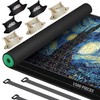 Jigsaw Puzzle Mat Roll Up,1500 1000 Pieces Puzzel Mats，Roll-Up Save