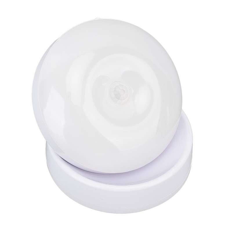 LED Motion Sensor Night Light ABS 360 Degree Rotating Rechargeable