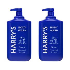 Harry's Men's Body Wash Shower Gel, Stone Scent, 30 oz, Pack of 2