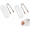 Raspador de Lengua de Acero Inoxidable (Paquete de 2)