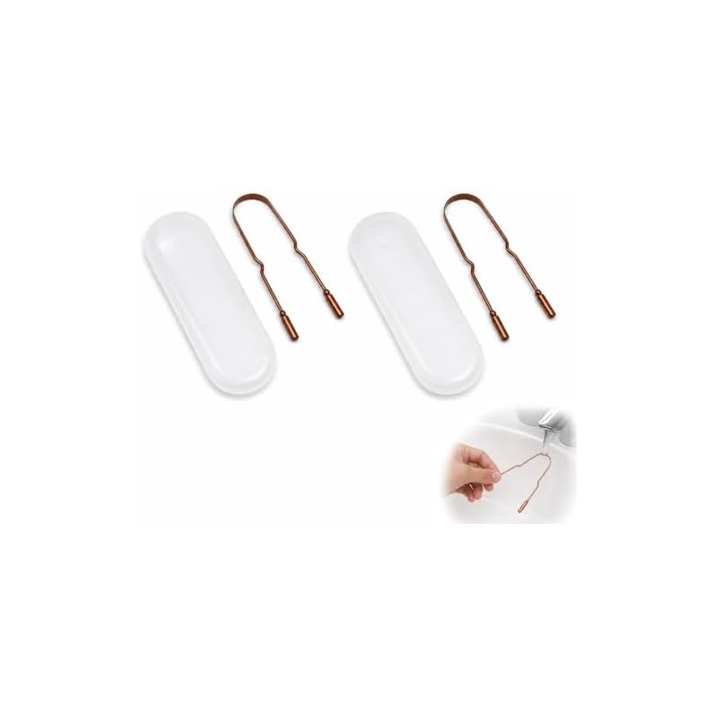 Raspador de Lengua de Acero Inoxidable (Paquete de 2)