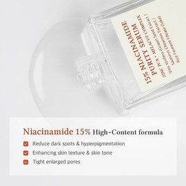 Dr.Althea 15% Niacinamide Purity Serum - 15% Niacinamide included, Overall skintone and texture improvement, Pore care, Serum control with Zinc. Vegan formula, Korean skincare
