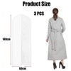 3 PCS Long Dress Garment Bags - Full Length Covers