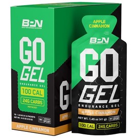 Bare Performance Nutrition Bpn Gel Endurance Carbohidratos 100 Calorías Por Paquete Vegano Gluten Correr Sobres Individuales Manzana Canela
