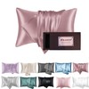 Pure Mulberry Silk Pillow Case- Real Silk Pillowcase for Hair