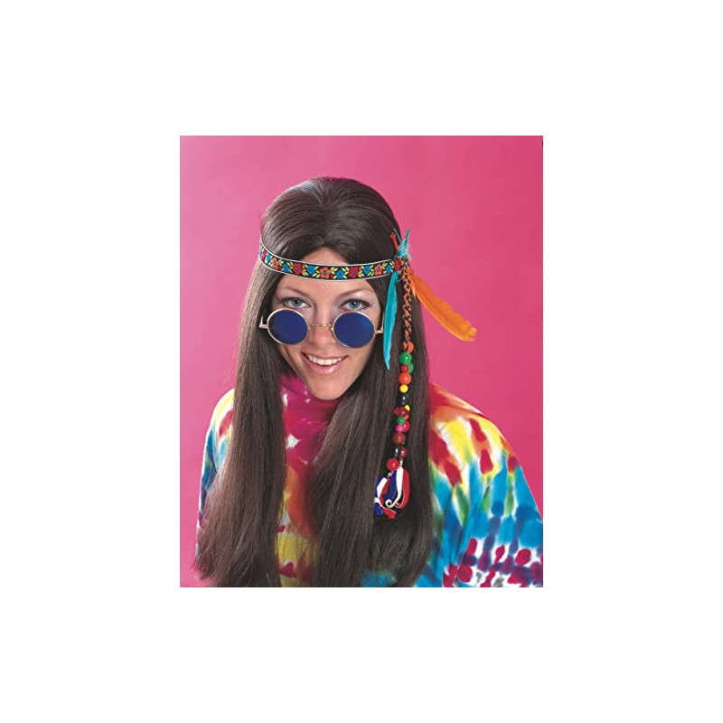 Rubie's Headband with Feathers, multi-coloured