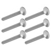 30Pcs M8x1.25 Screw Bolt A2 Stainless Steel Cup Square Coarse