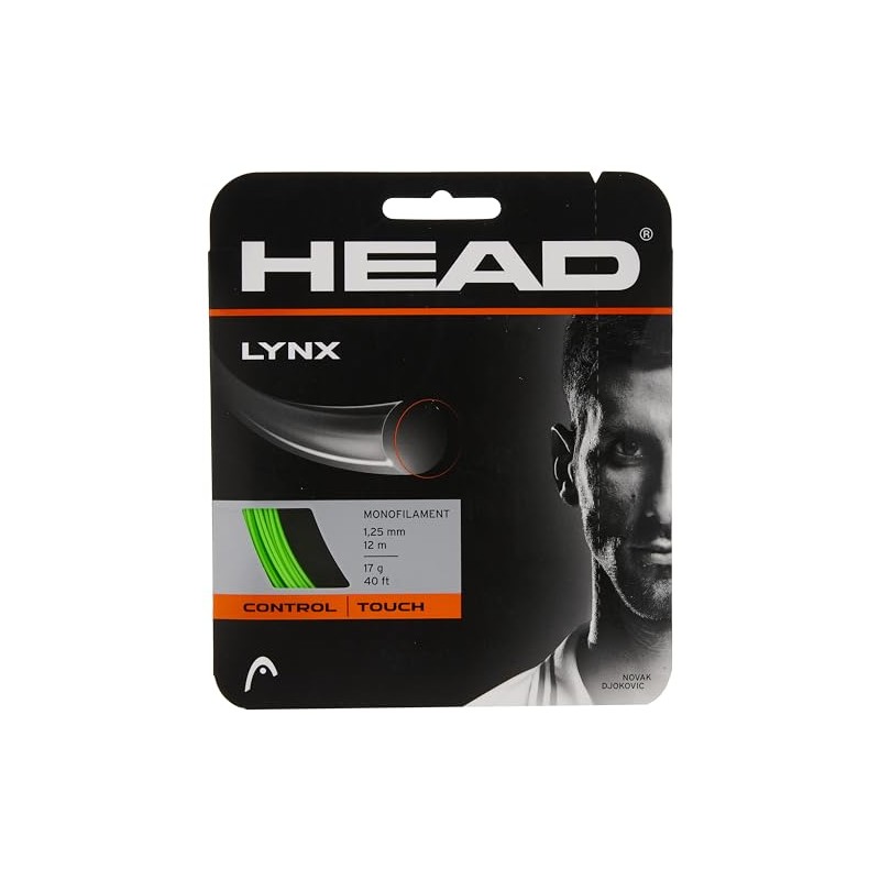 HEAD Lynx Tennis Racket String 40' Set - 17 Gauge