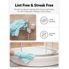 Fantasticlean Microfiber Cleaning Cloth Roll -40 Pack, Tear Away Microfiber