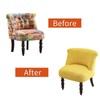 Armless Accent Chair Cover, Jacquard Stretch Armless Slipper Chair Cover,Modern