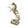 DreamsEden Rearing Horse Statue Sculpture Standing on Coins, 12.5" H