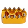 Motorcycle Gear Shifter Peg 360° Roating Anti Slip Golden Shift