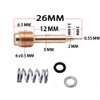 CN250 Carburetor Repair Kit, Suitable for Honda CN250 Helix/Fusion CH250