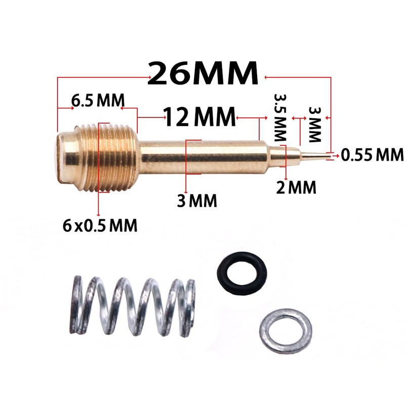 CN250 Carburetor Repair Kit, Suitable for Honda CN250 Helix/Fusion CH250