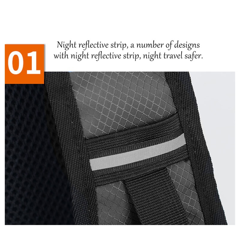 Cycling Backpack Nylon Lightweight Foldable Outdoor Backpack for Running Hiking
