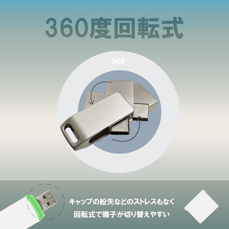 LIUXING USB Memory (32 GB) 2 in 1 [Type C