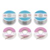 3pcs desoldering Wire, 60-40 Tin Lead Rosin Core Solder Wire