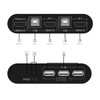 USB Switch KVM Splitter HDMI 2 Port Box, Share 2