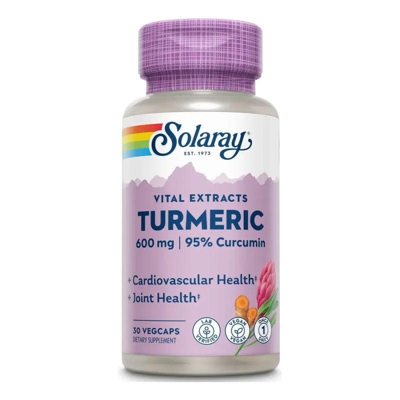Suplemento Solaray Cúrcuma De 100g X 30 Un