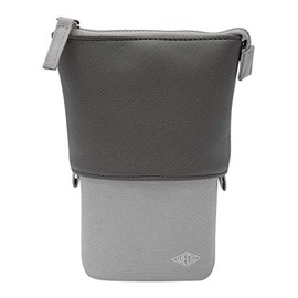 WEDO 24273071 School Pencil Case "My Butler", 2-in-1 Pencil Case and Butler, 2 Small Inner Compartments, Easy Care Material, Anthracite