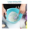 3pcs Drain Colander Set Food Grade PP Stackable Fruit Vegetable
