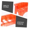 TOVINANNA Pcs Barber Tool Storage Box Clipper Guard Holder Guide