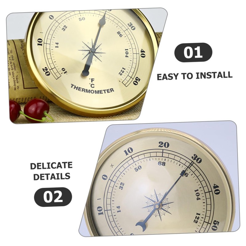 Tofficu Garden Thermometer Outdoor Temperature Gauge Large Easy to Read