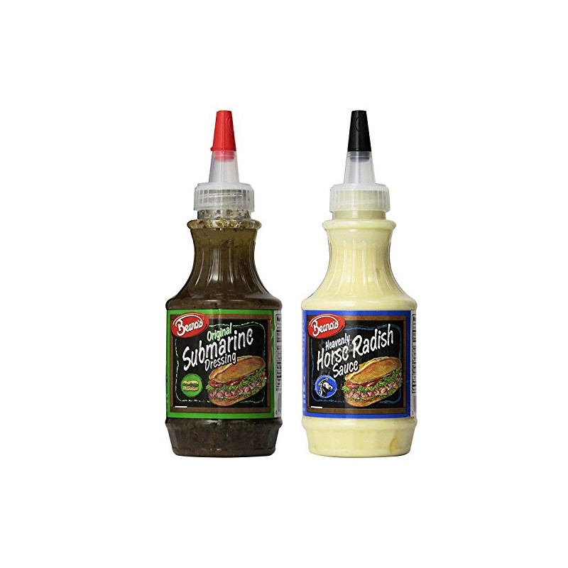 Beanos Sauce and Dressing Variety Pack of 2 Flavors |