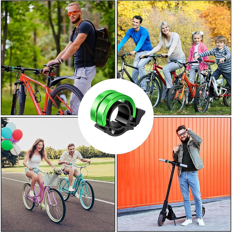 Ruayia Innovative Aluminium Alloy Bicycle Bell Mini for Mountain Bikes,