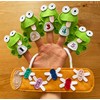 5 Little Speckled Frogs Nursery Rhyme Finger Puppet