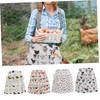 GRIRIW Cloth Collecting Apron with Pockets Creative Holder for Farm