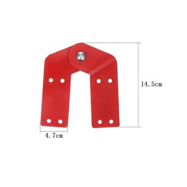 Set of 2 Ladder Hinge, Aluminium Alloy Ladder Hinges, Loft Stair Hinges, Ladder Accessories