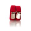 Olata Skinny Classic Style Fully Adjustable X-Shape Clip on Braces/Suspenders