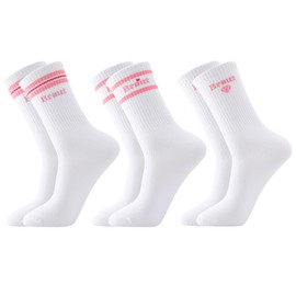 Utensilsto 3 Pairs of Bride Socks Groom Socks Funny Wedding Socks Wedding Gift for Groom Bride, Wedding Socks are the Perfect Gift, pink, 39 - 42