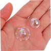 Operitacx Large Flower Bead Caps Hole Crystal Jellyfish Beads for