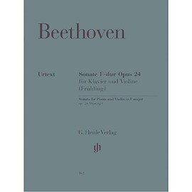 Sonata for Piano and Violin F major (Spring) op. 24 - piano and violin - (HN 162)