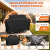 53 Inch Grill Cover for Captiva Designs 4-Burner Propane Gas